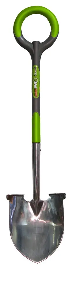 PRO Stainless Steel Shovel – Heavy-Duty All-Purpose Garden Spade