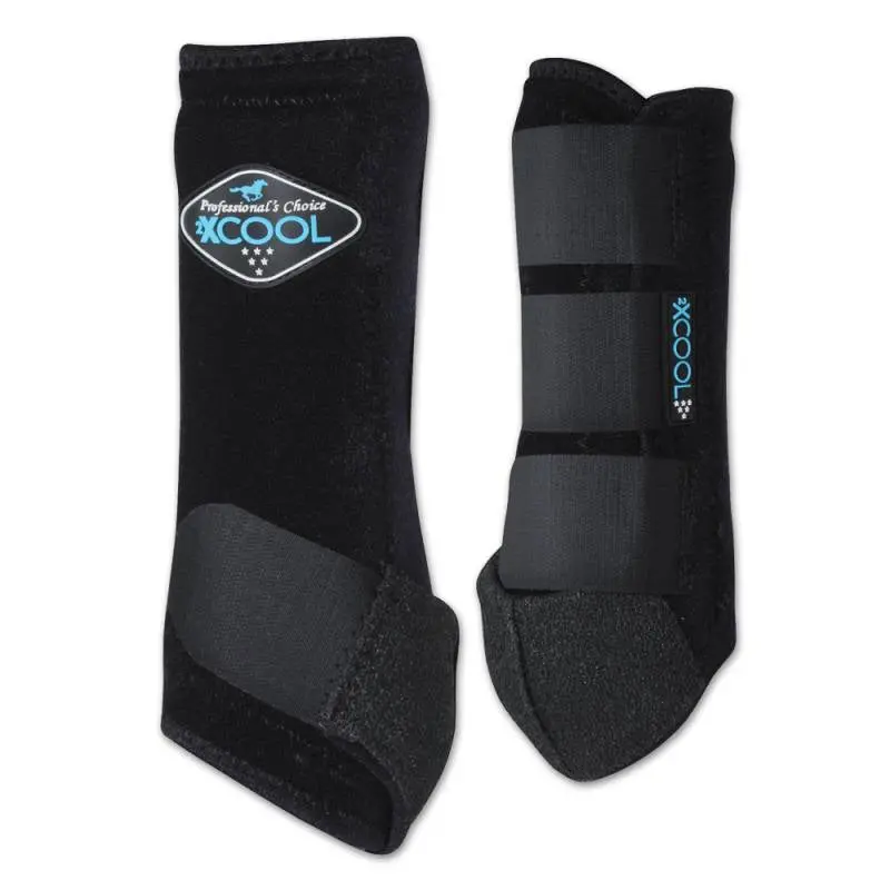 Professional’s Choice 2X Cooling Horse Boot – Black, Front Leg XC4S-BLA