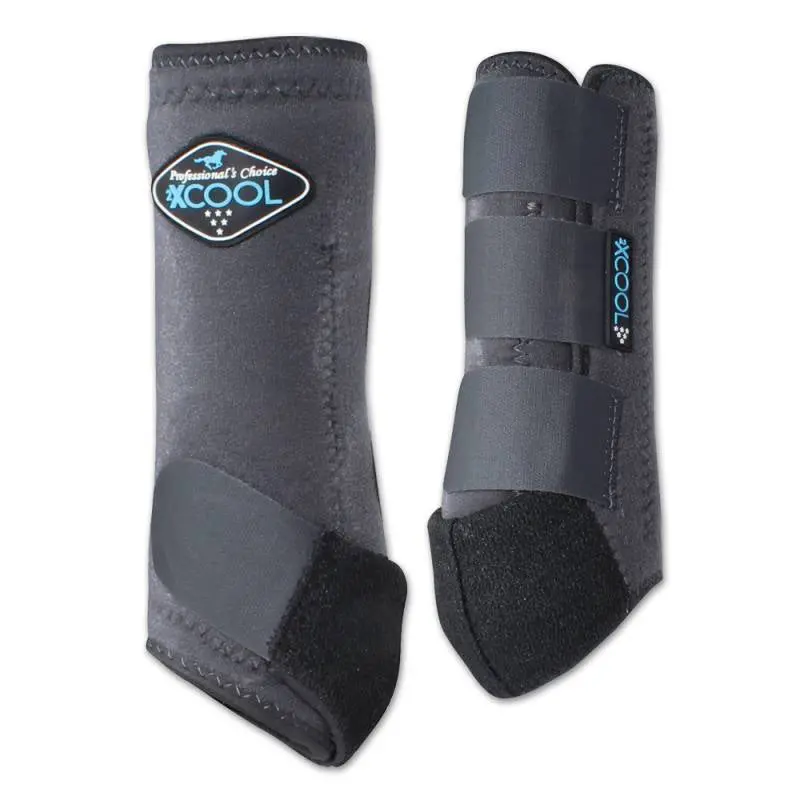 Professional’s Choice 2XCool Sports Medicine Boot – Grey, Hind Leg XC4L-CHA