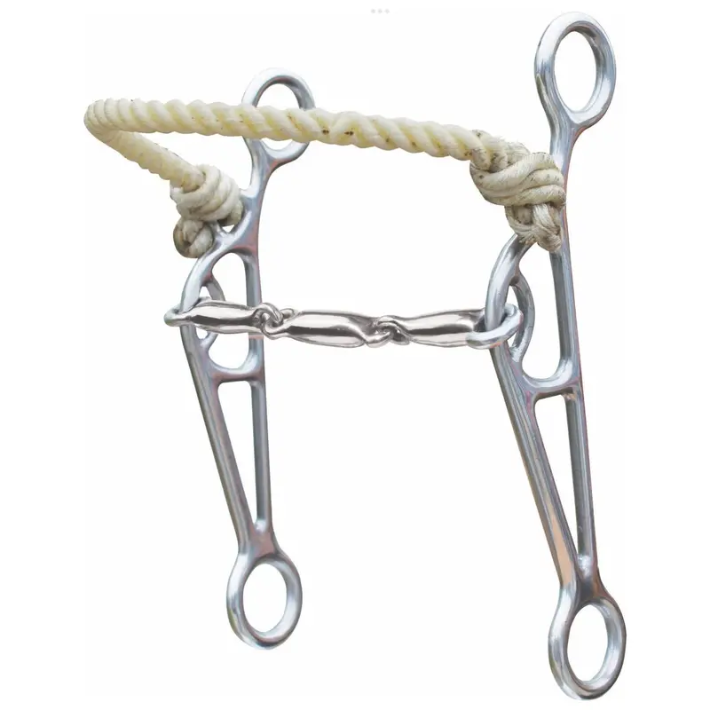 Professional’s Choice 3-Piece Snaffle Bit – Premium Training Bit (PCB-92A)