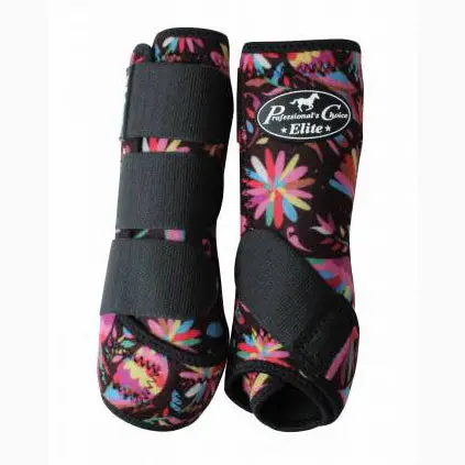 Professional’s Choice Ventech Elite Support Boots – Fiesta Pattern 4-Set – VE4M-FIE