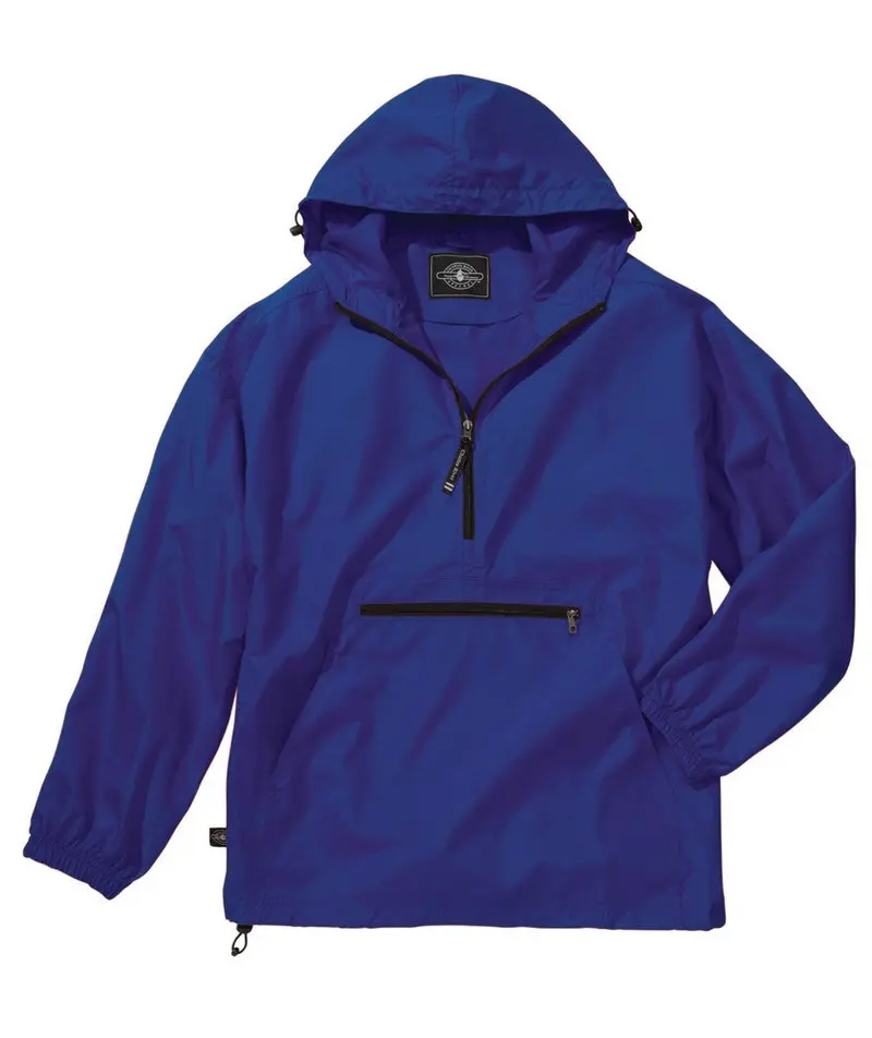 Royal Blue Lightweight Travel Raincoat