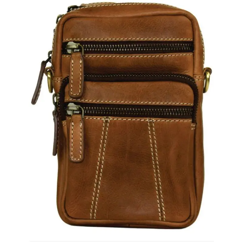 Rugged Earth Leather Organizer – Handcrafted Utility Case