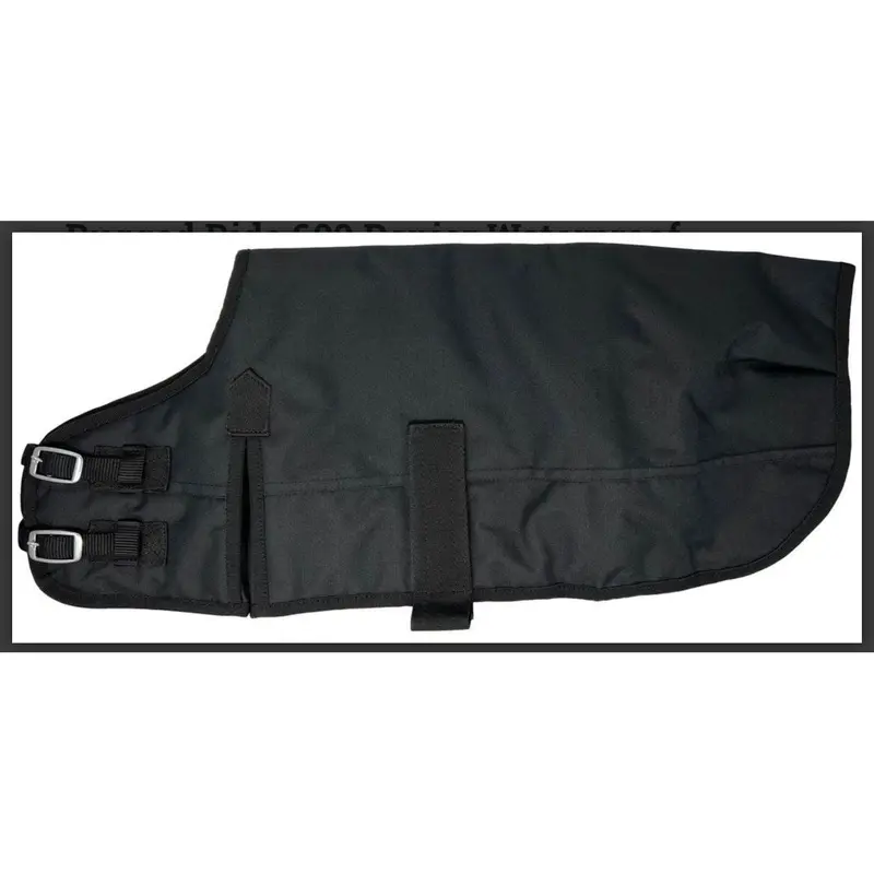 Rugged Ride Black 600D Dog Blanket – Small
