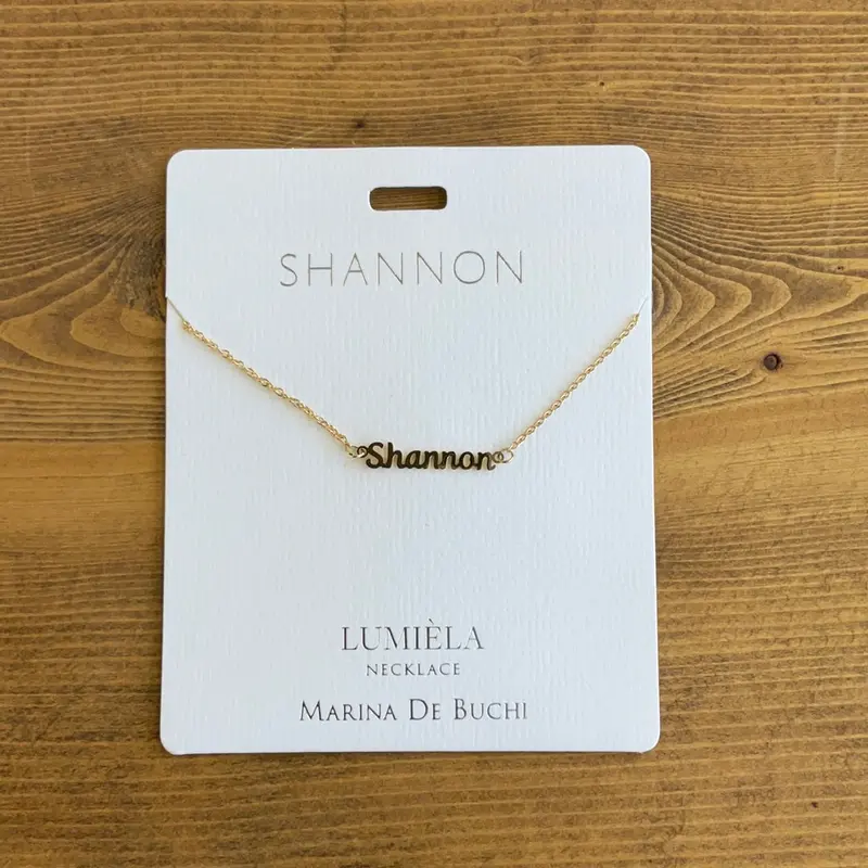 Shannon Classic Cable Chain Necklace