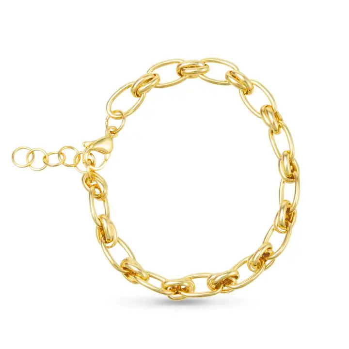 Simone-Inspired Gold Cuff Bracelet