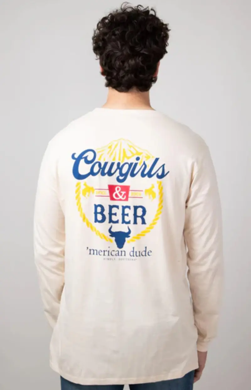 Simply Southern Cowgirls Long Sleeve Top