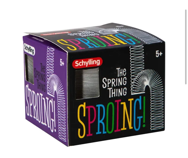 Sproing Slinky Toy – Bouncy Retro Spring Fun