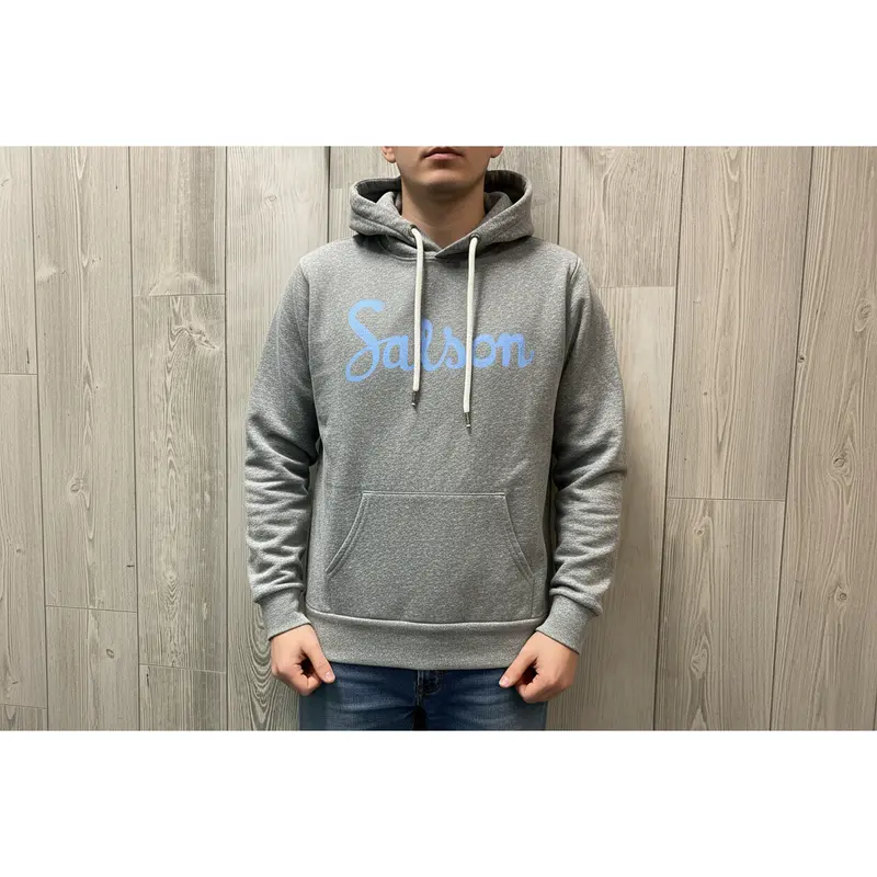 Stetson Mens Grey Hoodie – Premium Lightweight Knit