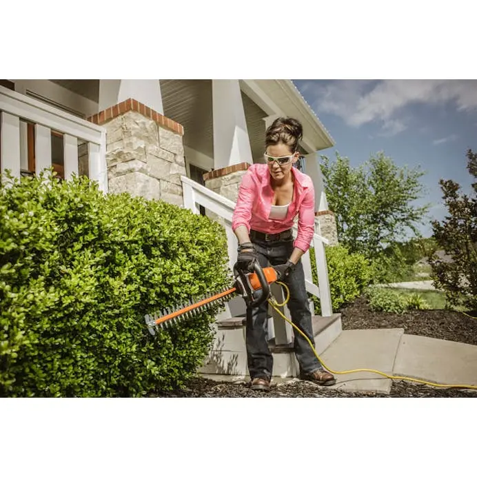STIHL HSE 52 Electric Hedge Trimmer – 20-Inch Double-Sided Blade, Corded