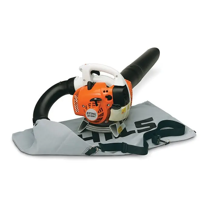 STIHL® SH 56 C-E Shredder-Vac-Blower – 27.2cc Engine, Compact Design