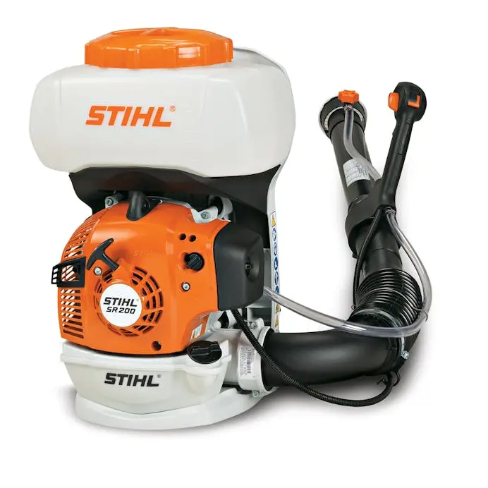 STIHL® SR 200 Entry-Level Backpack Sprayer – 27.2cc Engine for Small-Scale Use