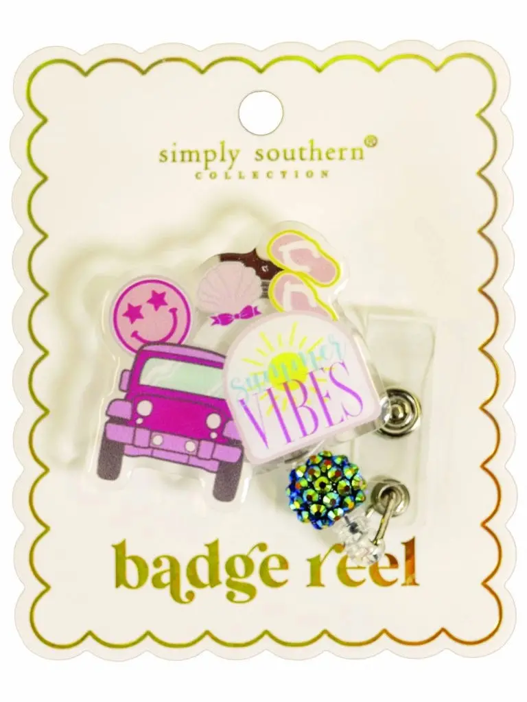Summer Vibes Themed Badge Reel