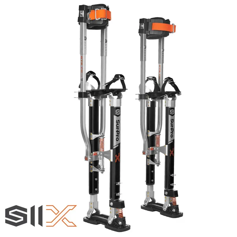 SurPro Double-Sided Magnesium Stilts — Large (600–1000 mm), Model S2X-M-2640