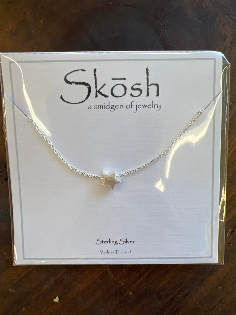 Tiny Celestial Star Pendant Necklace