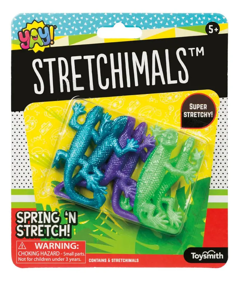 Toysmith Yay! Stretchimals – Soft, Stretchy Animal Figures