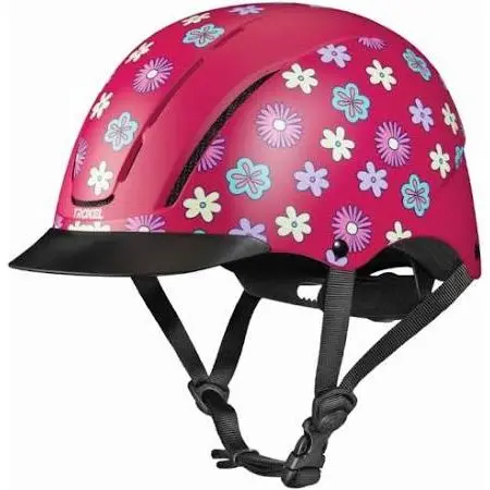 Troxel Spirit Equestrian Helmet – Retro Floral Design