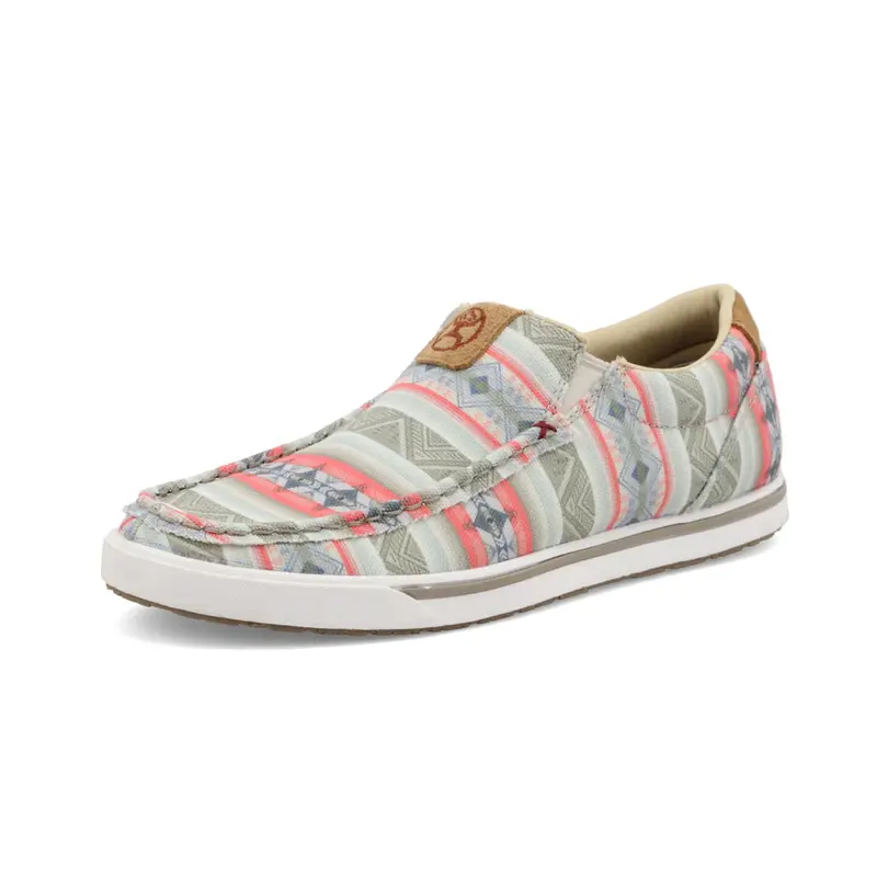 Twisted X Pink Multi-Color Hooey Slip-On Loper