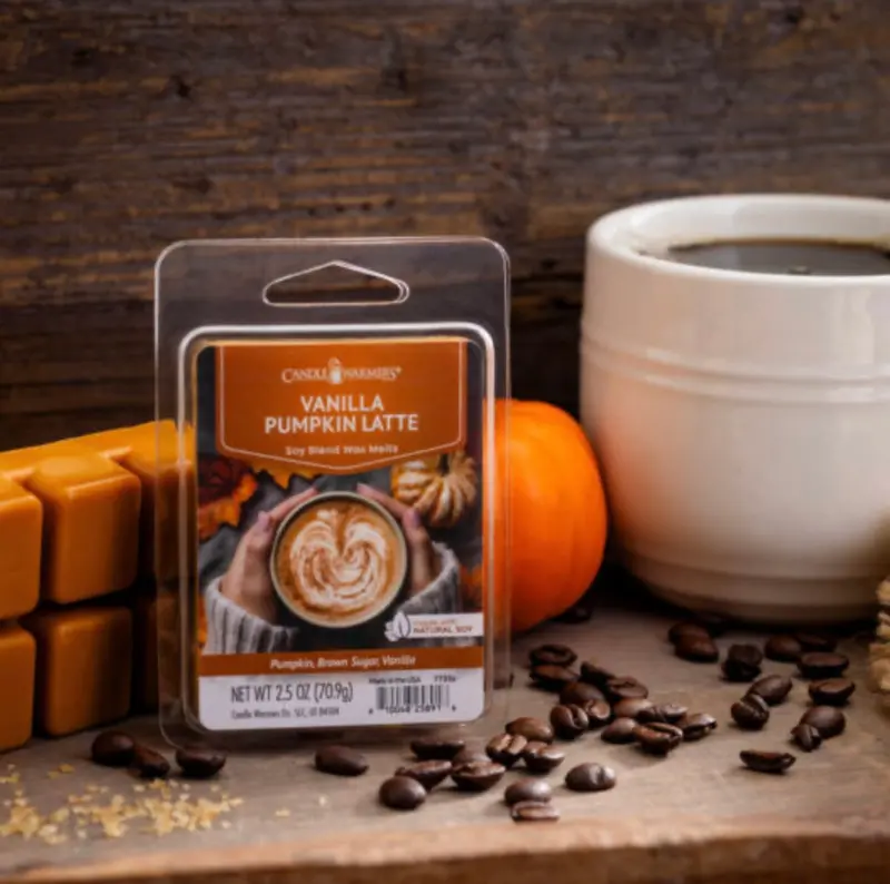 Vanilla Pumpkin Latte Scented Wax Melt