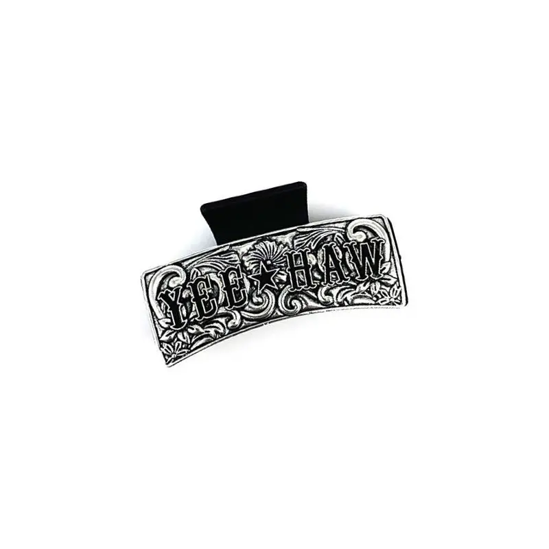Vintage-Style Cast Metal Hair Claw for Western Style