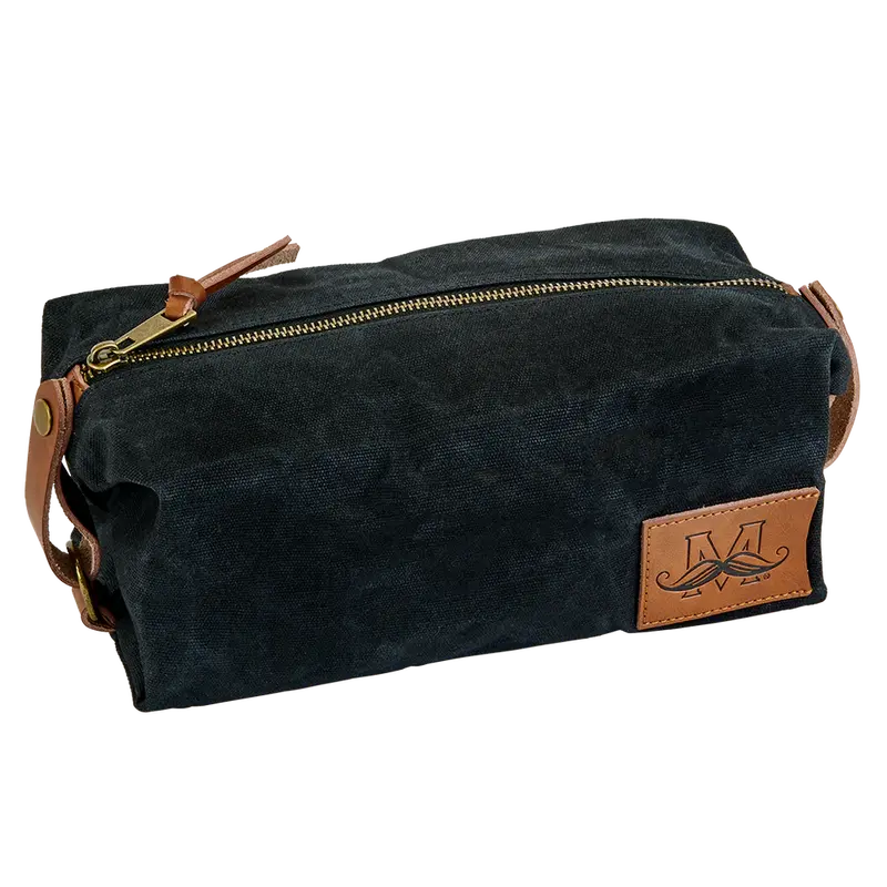 Waxed Canvas Travel Dopp Kit for Men