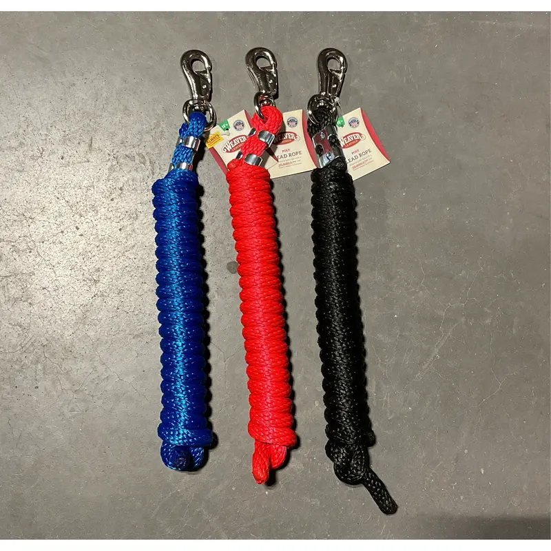 Weaver 10-Foot Poly Lead Rope with Bull Snap