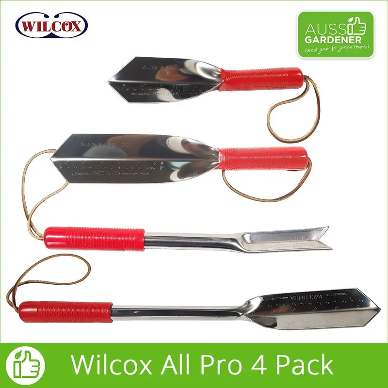 Wilcox All-Pro 4-Piece Garden Tool Set