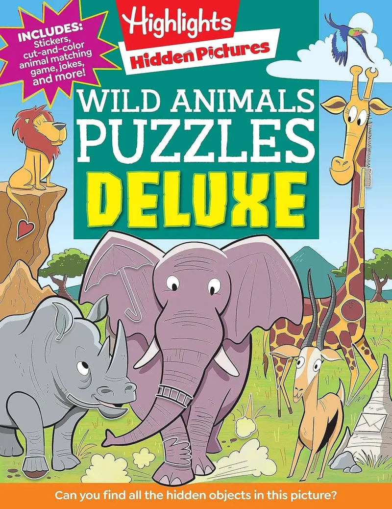 Wildlife Puzzle Collection for Kids