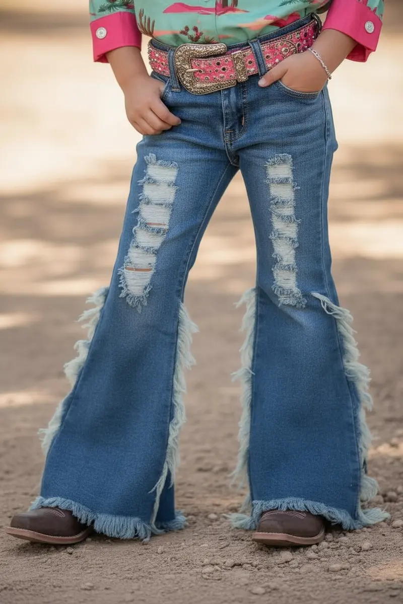 Women’s Bootcut Denim Jeans (PNG65153036)