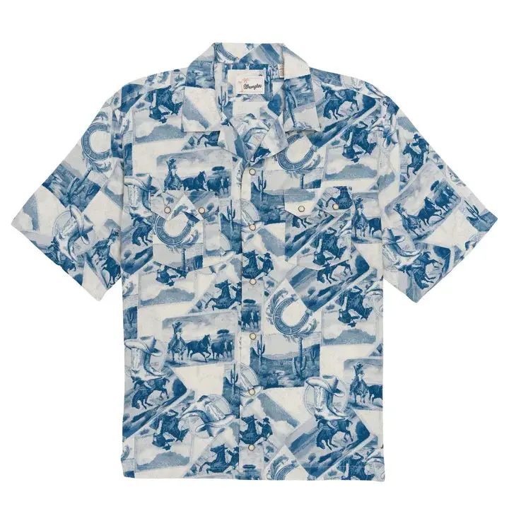 Wrangler Men’s Classic-Fit Long-Sleeve Shirt (Style 112378981)