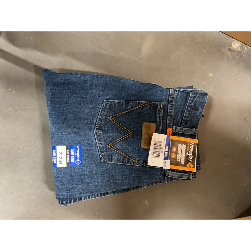 Wrangler Men’s FR Advanced Comfort Slim Boot Jeans – Style 112352694