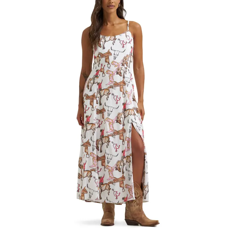 Wrangler Women’s Maxi Floral Print Top – Lightweight Summer Blouse