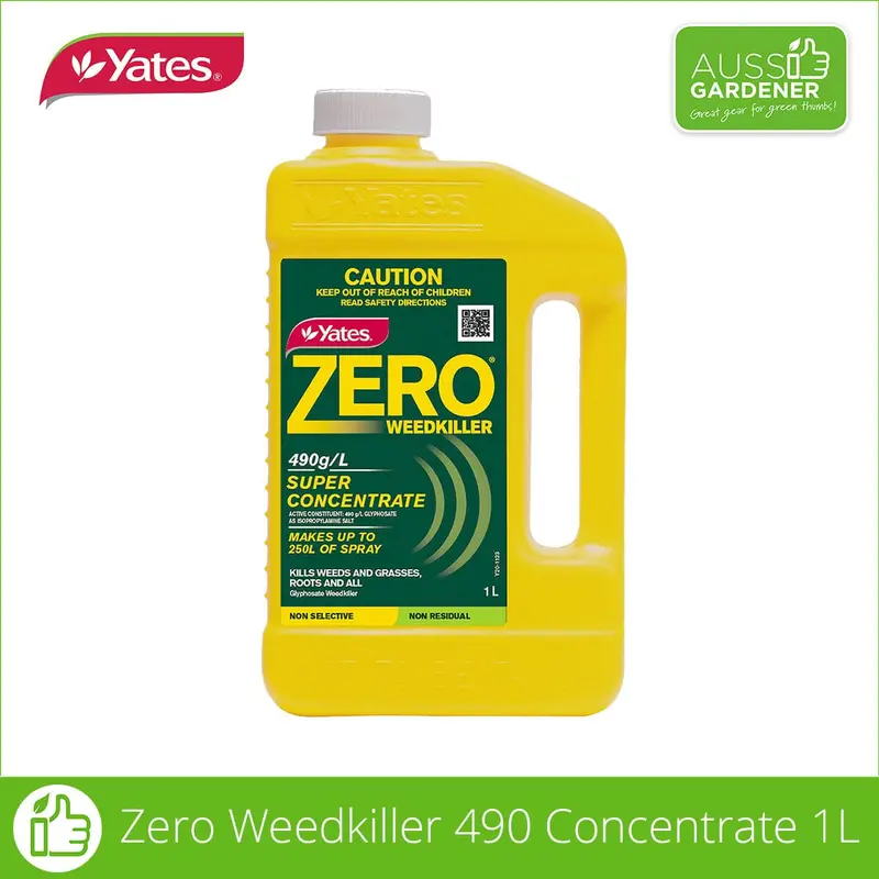 Zero Weedkiller 490 Concentrate – 1L Organic Herbicide
