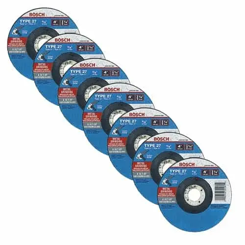 Bosch Gw27M450 4-1/2" X 1/4" X 7/8" Angle Grinder Wheel 1
