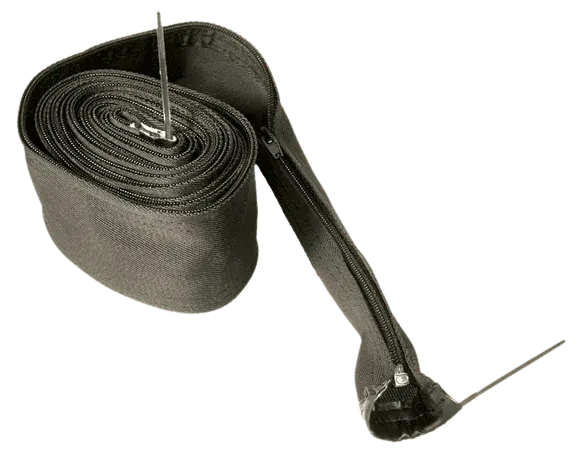 Ck Worldwide Heavy-Duty Zippered Hose Cover – 3" Diameter × 10' Length (Cc-3-10) 1
