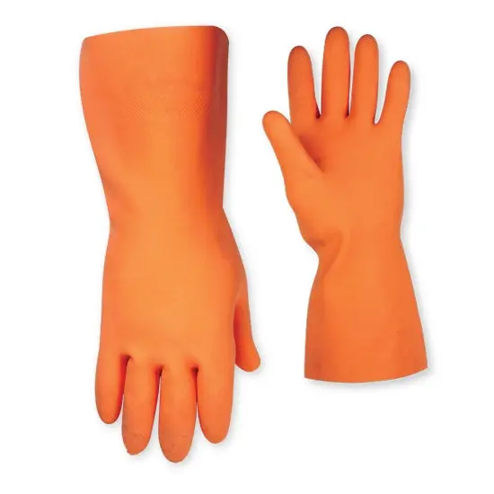 Clc Orange Latex Stripper Gloves – Medium Fit 1