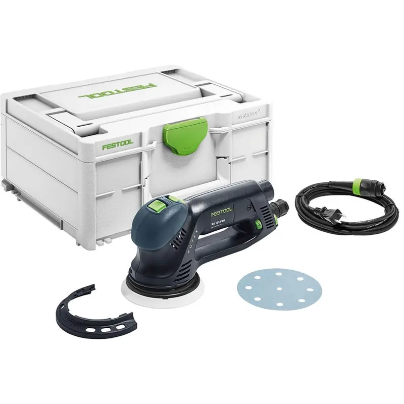 Festool Ro 125 Feq 5-Inch Dual-Mode Random Orbital Sander – Variable Speed & Dust Extraction Ready 1