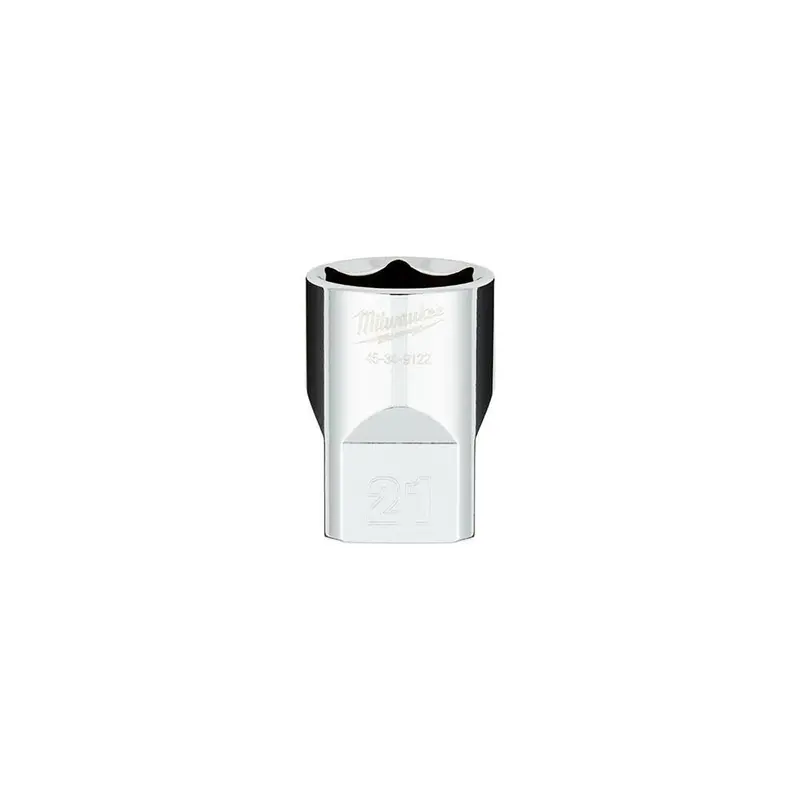 Milwaukee 1/2" Drive Socket – 21Mm Metric (45-34-9122) 1