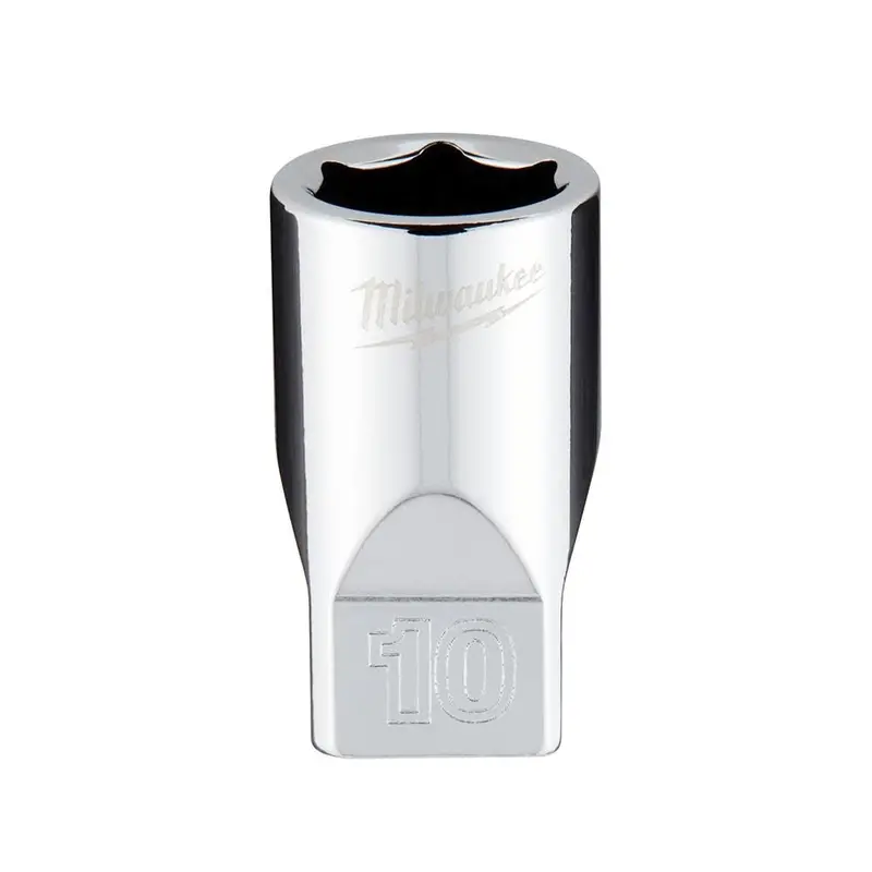 Milwaukee 1/4" Drive 10Mm 6-Point Metric Socket – Precision Fit 1