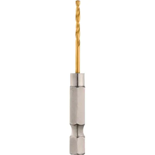 Milwaukee Shockwave Tin-Coated Drill Bit — 3/32 Inch Diameter 1